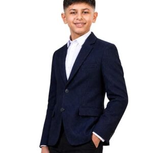 Boy's Formal Suit Set Hosiery Cotton Outfit with Blazer